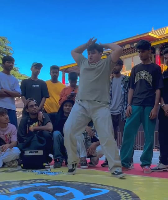 fly jam dance battle at pahari goat festival